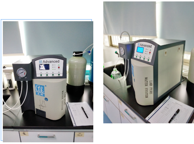 純水維護丨廣東清遠生態環境監測站艾柯Advanced實驗室超純水機維護完畢插圖1